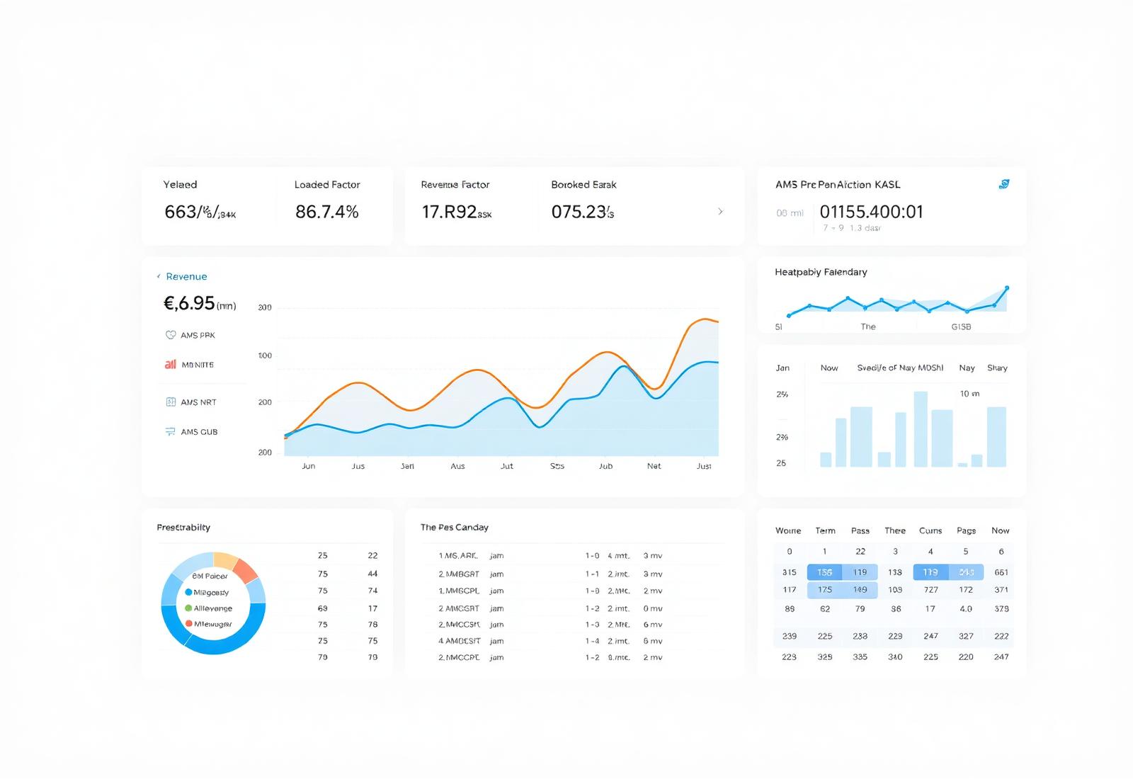 AeroFlux Value dashboard